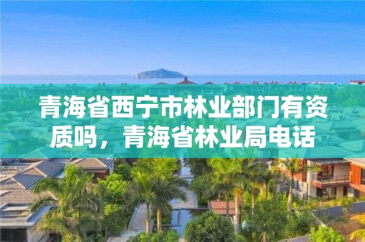 青海省西宁市林业部门有资质吗，青海省林业局电话