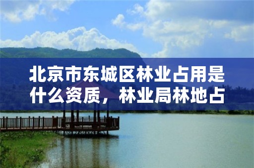 北京市东城区林业占用是什么资质，林业局林地占用审批权限