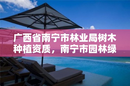 广西省南宁市林业局树木种植资质,南宁市园林绿化苗木供应