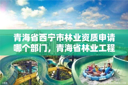 青海省西宁市林业资质申请哪个部门，青海省林业工程咨询中心是什么性质的单位