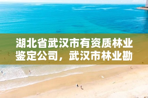 湖北省武汉市有资质林业鉴定公司,武汉市林业勘察设计院