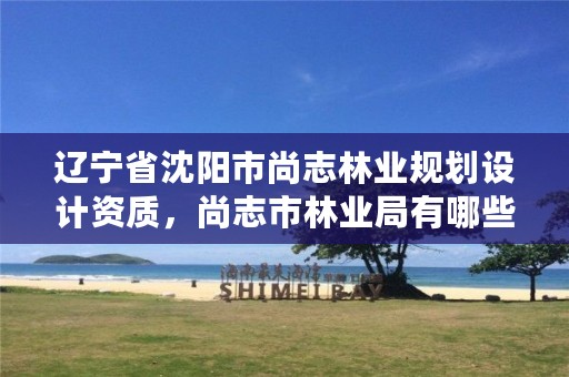 辽宁省沈阳市尚志林业规划设计资质,尚志市林业局有哪些林场