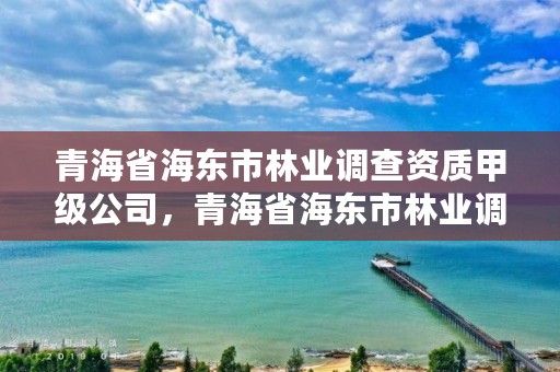 青海省海东市林业调查资质甲级公司，青海省海东市林业调查资质甲级公司有哪些