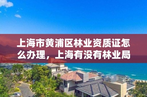 上海市黄浦区林业资质证怎么办理,上海有没有林业局
