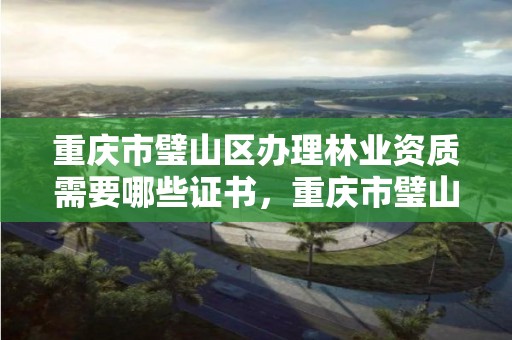 重庆市璧山区办理林业资质需要哪些证书,重庆市璧山区办理林业资质需要哪些证书呢