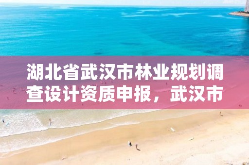 湖北省武汉市林业规划调查设计资质申报,武汉市林业勘察设计院