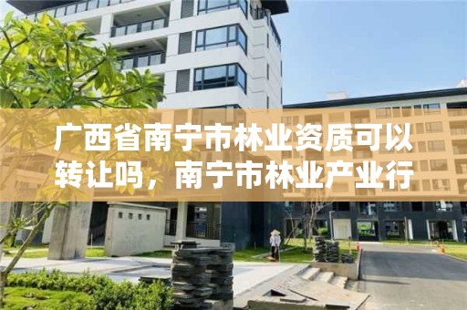 广西省南宁市林业资质可以转让吗,南宁市林业产业行业协会
