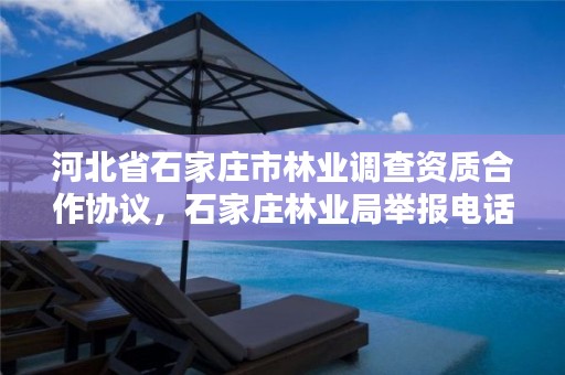 河北省石家庄市林业调查资质合作协议，石家庄林业局举报电话