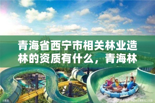 青海省西宁市相关林业造林的资质有什么,青海林草