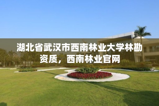 湖北省武汉市西南林业大学林勘资质，西南林业官网