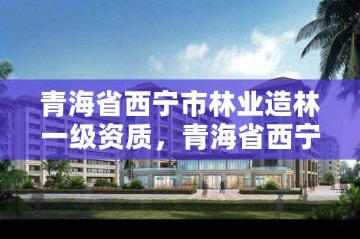 青海省西宁市林业造林一级资质,青海省西宁市林业造林一级资质公示