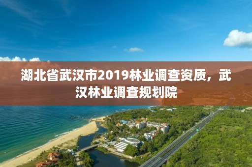 湖北省武汉市2019林业调查资质，武汉林业调查规划院