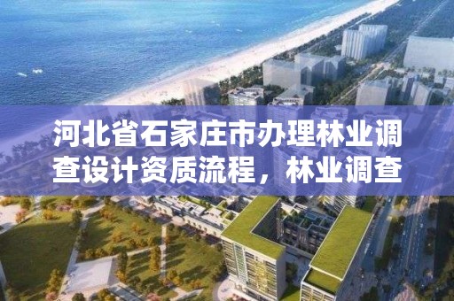 河北省石家庄市办理林业调查设计资质流程，林业调查规划设计资质申报