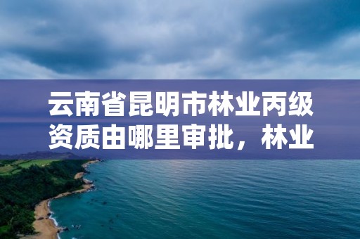 云南省昆明市林业丙级资质由哪里审批,林业资质证书丙级