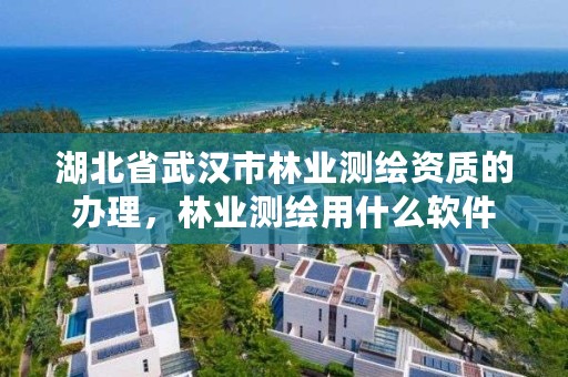 湖北省武汉市林业测绘资质的办理，林业测绘用什么软件