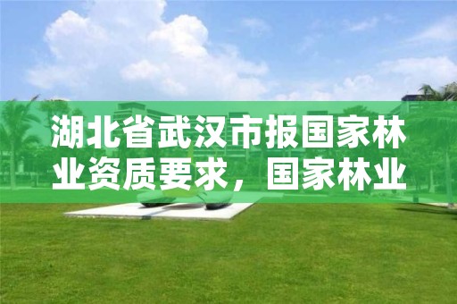 湖北省武汉市报国家林业资质要求，国家林业局林产品质量检验检测中心武汉