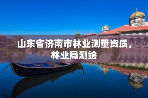 山东省济南市林业测量资质,林业局测绘