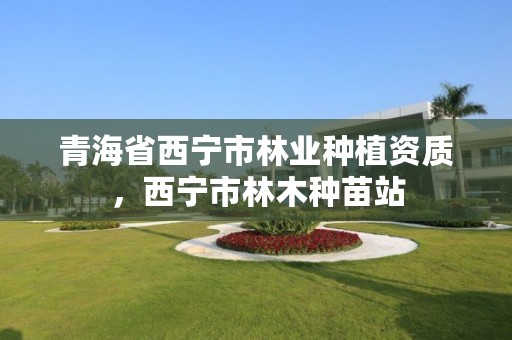 青海省西宁市林业种植资质，西宁市林木种苗站