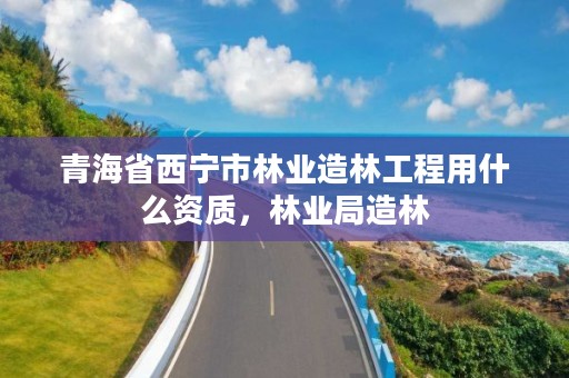 青海省西宁市林业造林工程用什么资质，林业局造林