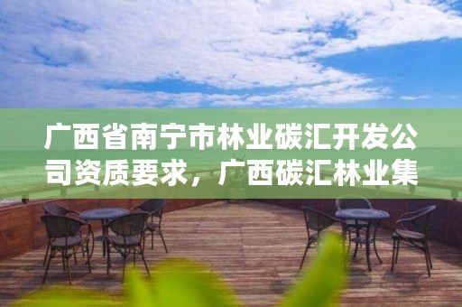 广西省南宁市林业碳汇开发公司资质要求，广西碳汇林业集团有限公司