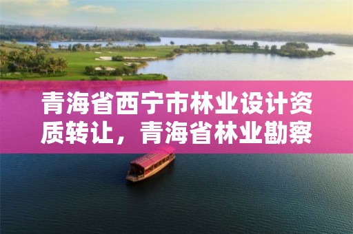 青海省西宁市林业设计资质转让，青海省林业勘察设计院