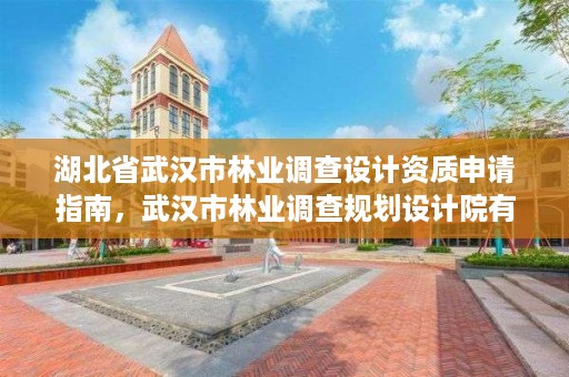 湖北省武汉市林业调查设计资质申请指南，武汉市林业调查规划设计院有限公司