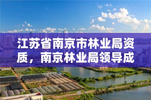 江苏省南京市林业局资质，南京林业局领导成员