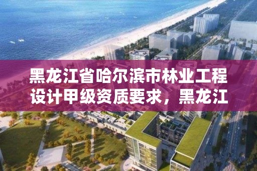 黑龙江省哈尔滨市林业工程设计甲级资质要求,黑龙江省林业设计研究院改制方案
