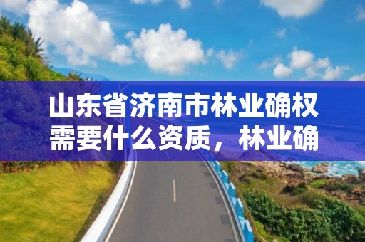 山东省济南市林业确权需要什么资质，林业确权测绘流程