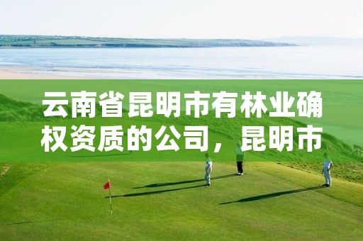 云南省昆明市有林业确权资质的公司,昆明市林地补偿标准