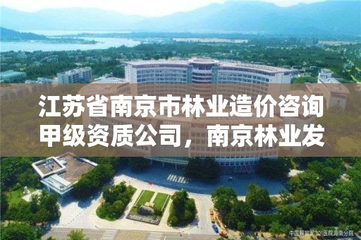 江苏省南京市林业造价咨询甲级资质公司，南京林业发展