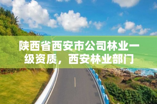 陕西省西安市公司林业一级资质,西安林业部门