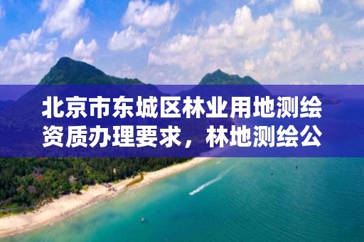 北京市东城区林业用地测绘资质办理要求，林地测绘公司