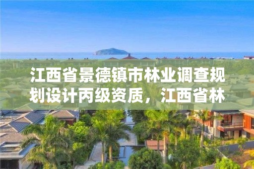 江西省景德镇市林业调查规划设计丙级资质,江西省林业调查规划设计院