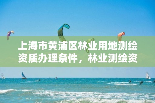上海市黄浦区林业用地测绘资质办理条件,林业测绘资质哪里办理