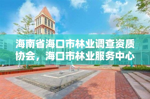 海南省海口市林业调查资质协会,海口市林业服务中心