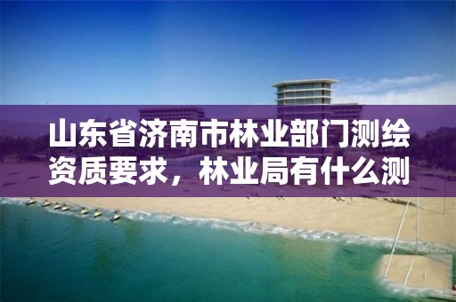 山东省济南市林业部门测绘资质要求,林业局有什么测绘项目
