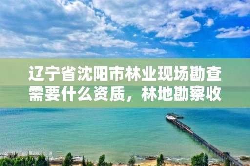 辽宁省沈阳市林业现场勘查需要什么资质,林地勘察收费标准