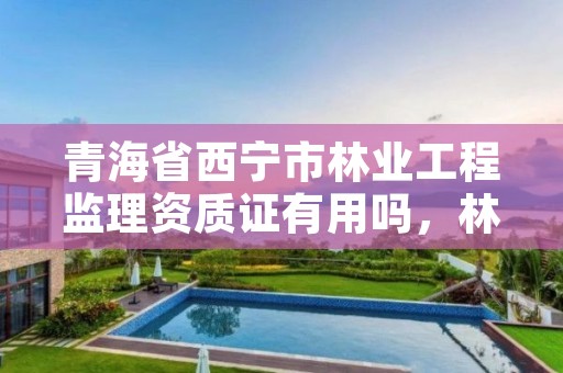 青海省西宁市林业工程监理资质证有用吗，林业工程监理收费标准