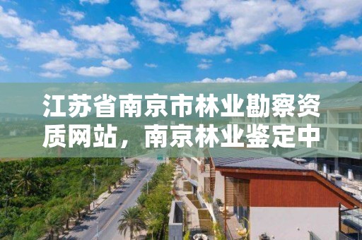 江苏省南京市林业勘察资质网站,南京林业鉴定中心