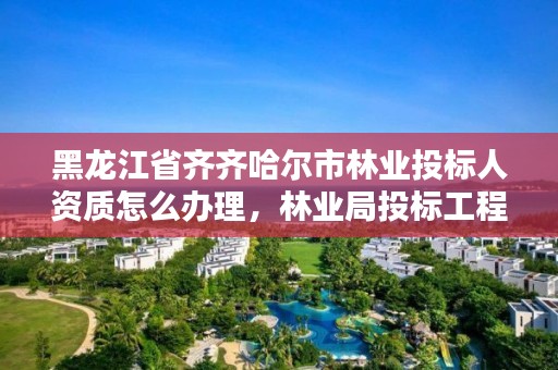 黑龙江省齐齐哈尔市林业投标人资质怎么办理,林业局投标工程哪里决定中标