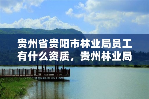 贵州省贵阳市林业局员工有什么资质,贵州林业局工资待遇