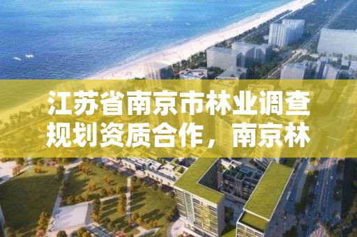 江苏省南京市林业调查规划资质合作,南京林业部门电话