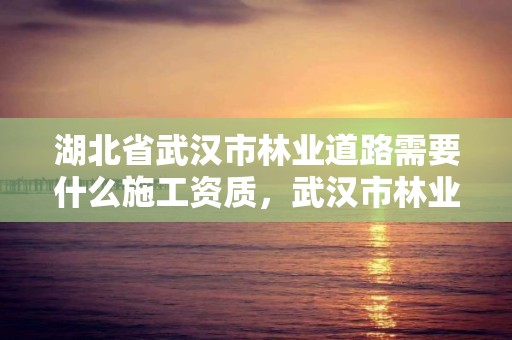 湖北省武汉市林业道路需要什么施工资质,武汉市林业工作站位置