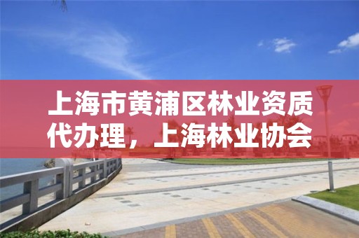 上海市黄浦区林业资质代办理,上海林业协会