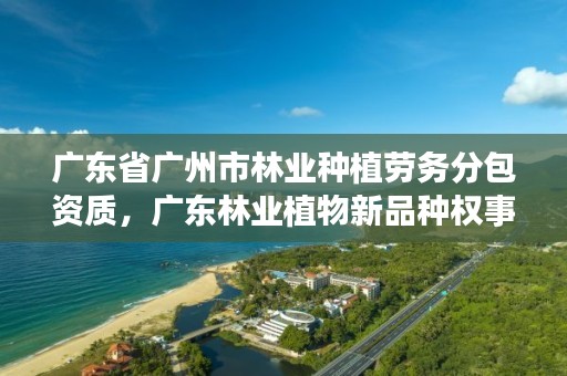 广东省广州市林业种植劳务分包资质,广东林业植物新品种权事务所