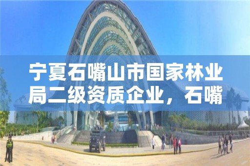 宁夏石嘴山市国家林业局二级资质企业,石嘴山市生态保护林场