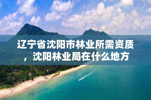 辽宁省沈阳市林业所需资质,沈阳林业局在什么地方