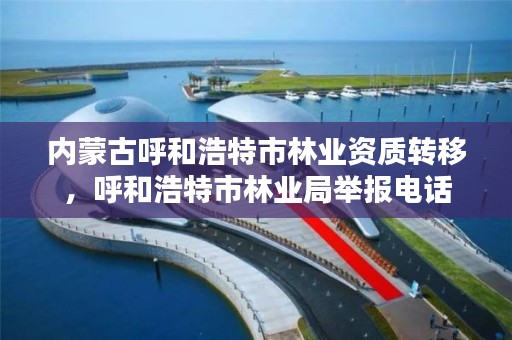 内蒙古呼和浩特市林业资质转移,呼和浩特市林业局举报电话