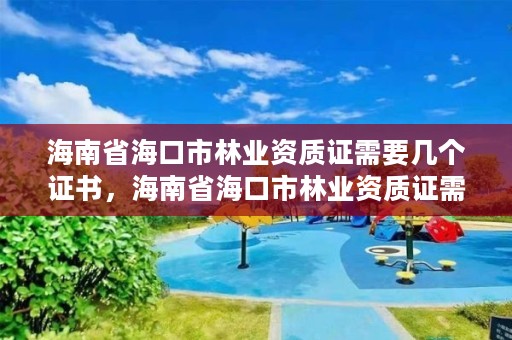 海南省海口市林业资质证需要几个证书,海南省海口市林业资质证需要几个证书